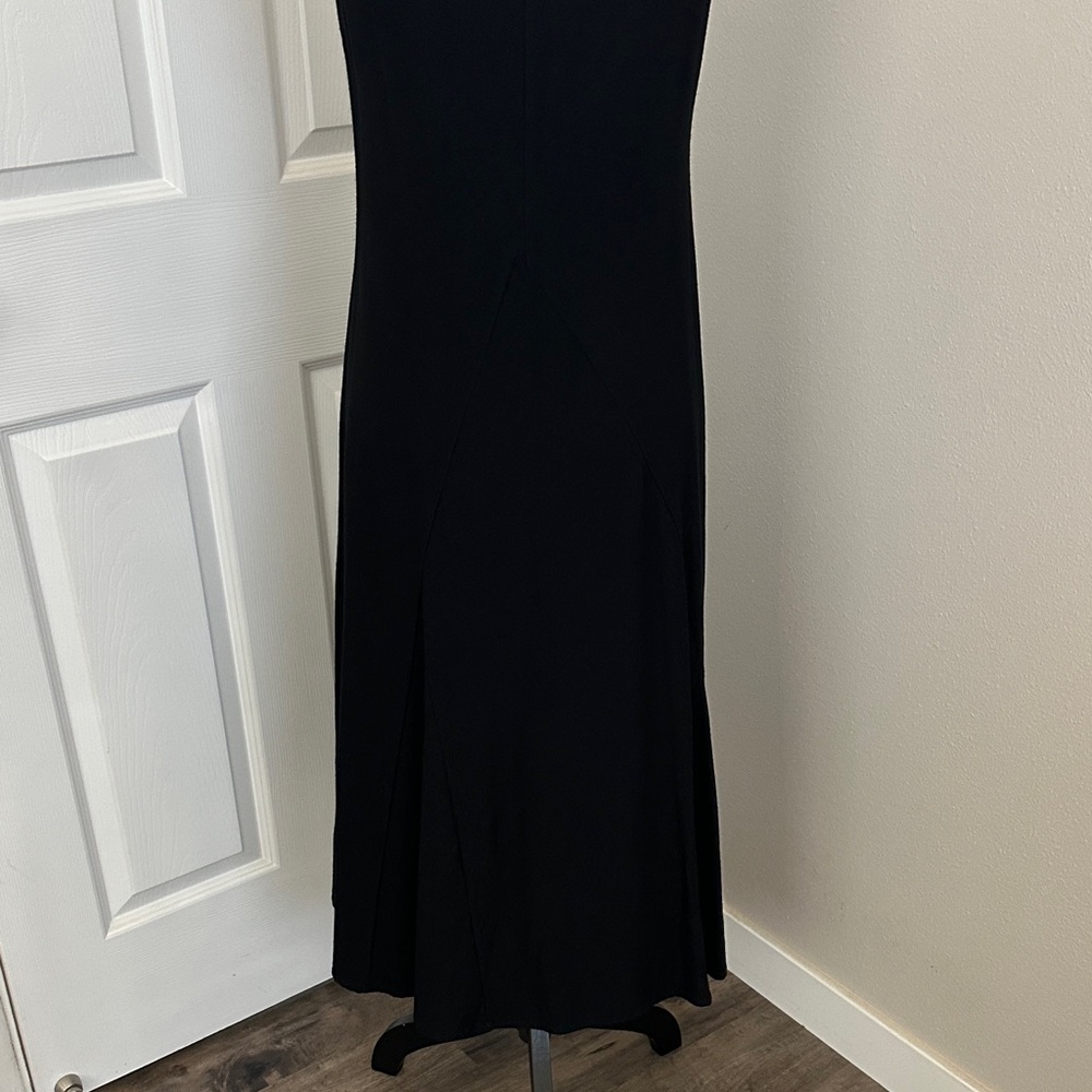 Eileen Fisher Black Maxi Dress - Picture 6 of 10